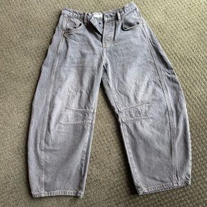 We The Free Barrel Jeans size 26 Short (26S) in Archive Grey